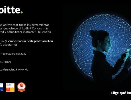 Career Services del ITAM invita al taller de empleabilidad ¿Cómo crear un LinkedIn profesional?  de Deloitte