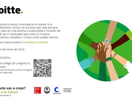 Póster Deloitte - Diversidad e Inclusión 