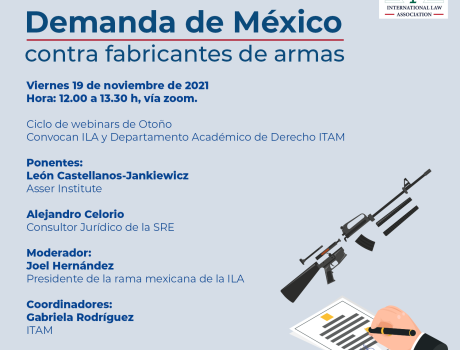 Demanda de México contra fabricantes de armas