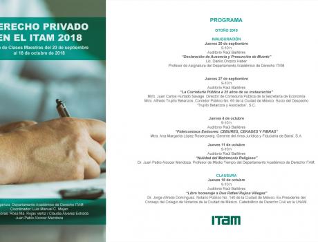 Derecho Privado en el ITAM