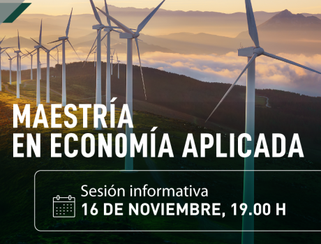 Sesión informativa de la Maestría en Economía Aplicada