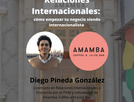 Póster Emprendedurismo y Relaciones Internacionales: cómo empezar tu negocio siendo internacionalista
