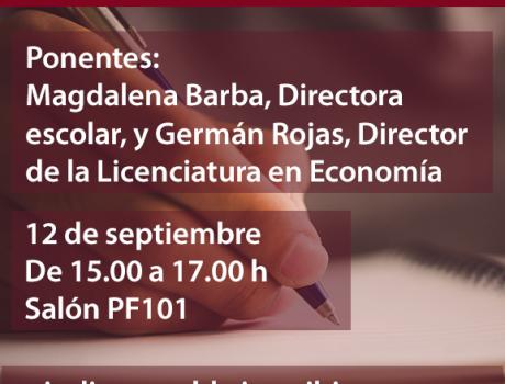 Estudia con éxito en el ITAM. Sesión 3: ¿Cómo mejoro mi nota de ECO I?