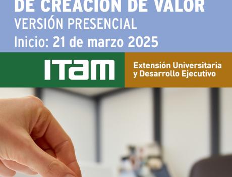 Diplomado en Evaluación de proyectos de inversión: Valuación avanzada y medición de creación de valor