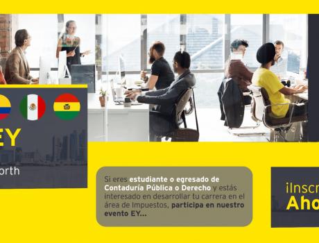 Póster Be EY TAX Latam North