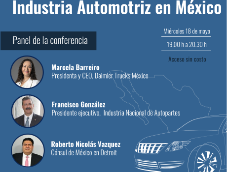 póster Industria automotriz en México