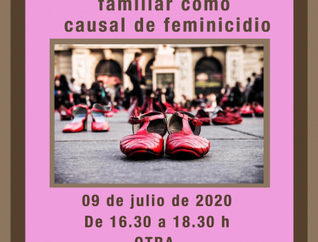 Póster El ciclo de violencia familiar como causal de feminicidio