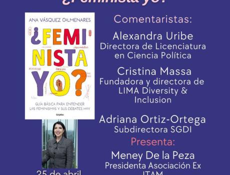 Presentación de libro: ¿Feminista yo?