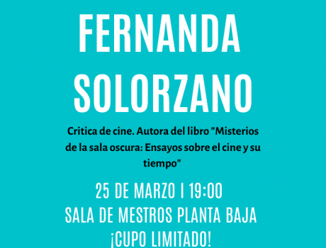 Diálogo con Fernanda Solórzano