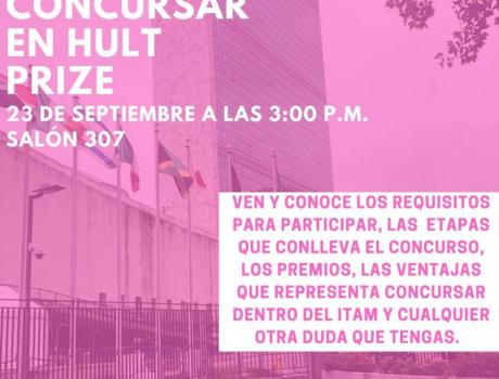 Sesión informativa para concursar en Hult Prize 