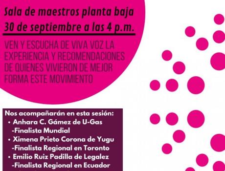 Sesión informativa con ex-ganadores de Hult Prize
