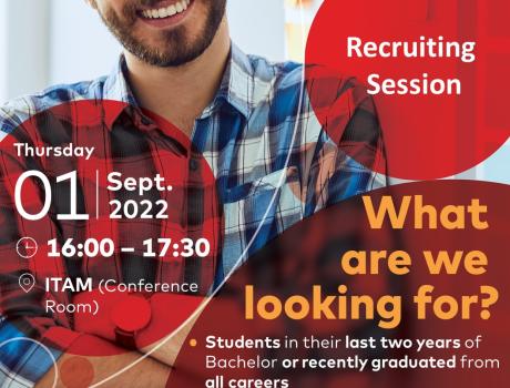 Career Services del ITAM invita a la sesión de reclutamiento presencial de Mastercard