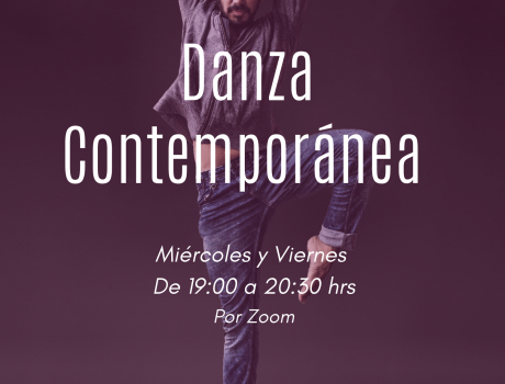 Póster Danza Contemporánea ITAM