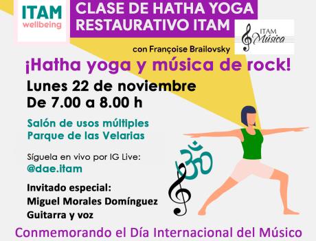 6ta fusión de yoga y música - Día internacional del músico