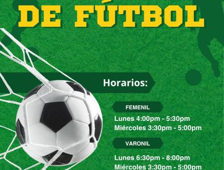 Entrenamiento Fútbol Rápido Varonil | Lunes, 18:30 - 20:00 | Primavera 2026