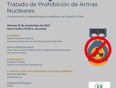 La entrada en vigor del Tratado de Prohibición de Armas Nucleares