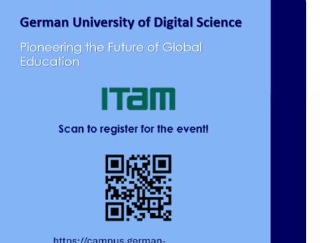 Presentación de German University of Digital Science en el ITAM