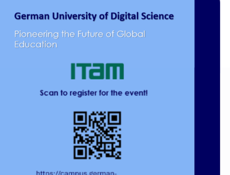 Presentación de German University of Digital Science en el ITAM