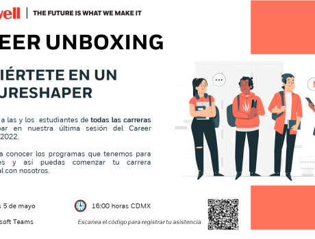 Póster Sesión informativa Career Unboxing 2022 - Honeywell