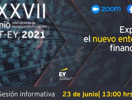 Póster XXXVII Premio de Investigación Financiera - Sesión informativa