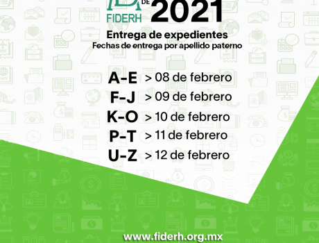 Póster 1° convocatoria FIDERH