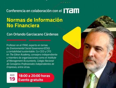 Conferencia "Normas de Información NO Financiera"