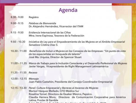 Foro "Inclusión Económica de la Mujer, una Buena Práctica Internacional"