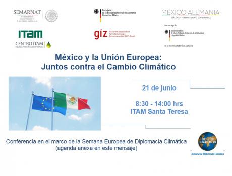 México y la Unión Europea: Juntos contra el Cambio Climático