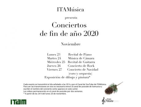 Póster Concierto de Navidad 2020: Coro y Orquesta