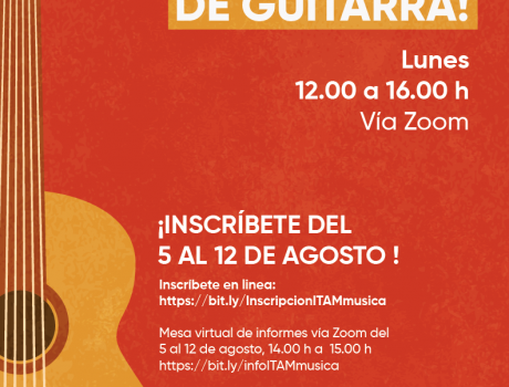 Póster ITAM Música Guitarra