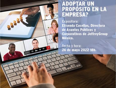 Webinar: ¿Por qué adoptar un propósito en la empresa?