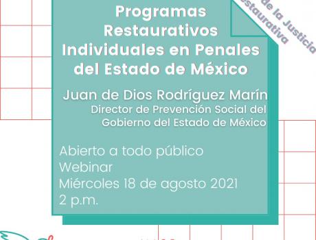 Programas Restaurativos Individuales en Penales del Estado de México