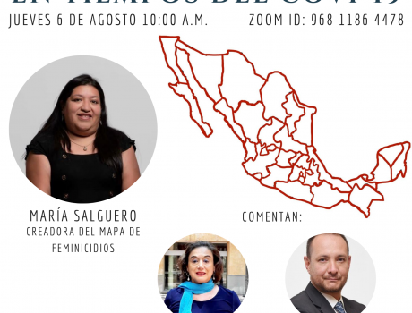 Póster Mapas del feminicidio en tiempos del Covid-19