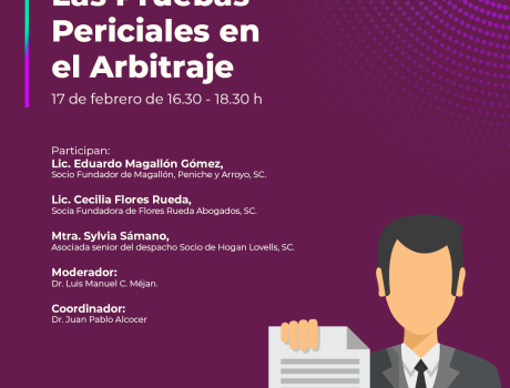 Póster Las pruebas periciales en el arbitraje