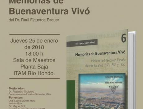 Memorias de Buenaventura Vivó. Ministro de México en España durante los años 1853, 1854 y 1855