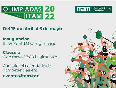 Inauguración de las Olimpiadas ITAM 2022