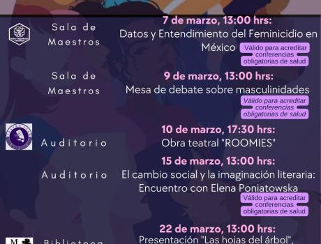 Ciclo de Conferencias 8M