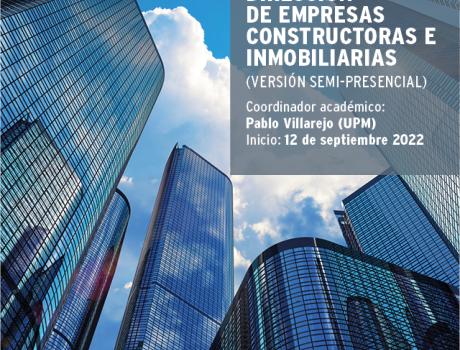 Programa en Dirección de Empresas Constructoras e Inmobiliarias (Versión Semi-Presencial) 