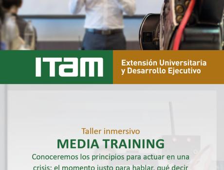 Taller inmersivo de Media Training