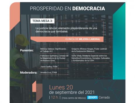 La Justicia Laboral: elemento preponderante de una democracia que tambalea