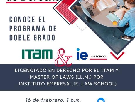 Sesión Informativa IE Law School Doble Grado
