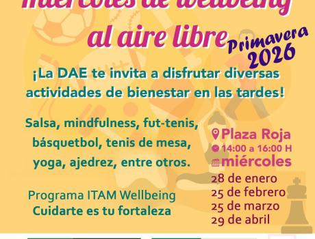 "Miércoles de wellbeing al aire libre" En Plaza Roja