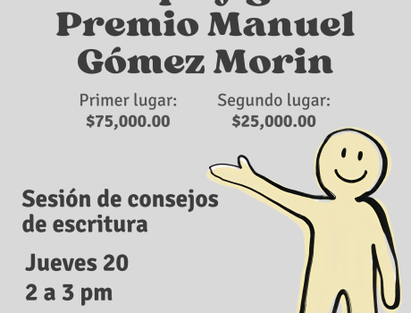 Sesión informativa para escritura ensayística del Premio Manuel Gómez Morin