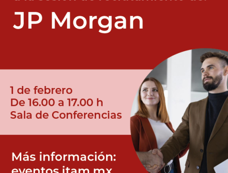Career Services Sesión de reclutamiento presencial de JP Morgan