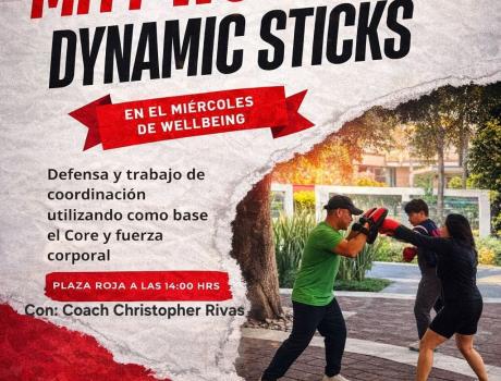 MITT WORKOUT & DYNAMIC STICKS - MIÉRCOLES DE WELLBEING
