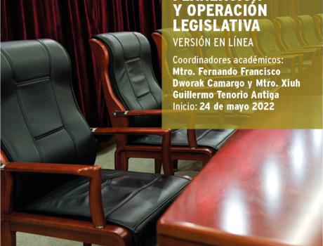 Póster Diplomado en Planeación y operación legislativa (Versión en Línea)