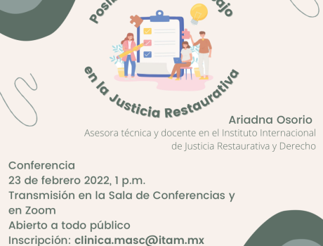 Posibilidades de trabajo en los diferentes ámbitos de la Justicia Restaurativa