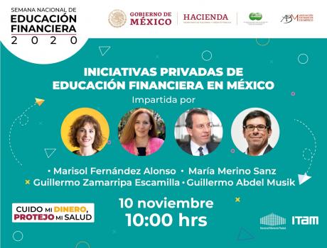 Póster Presentación del estudio de “Iniciativas privadas de EF en México” 