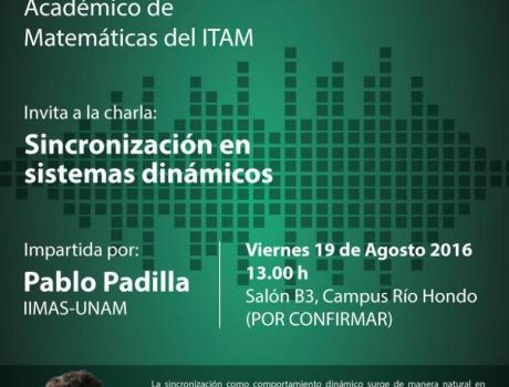 Seminario de Matemáticas: Sincronización en sistemas dinámicos