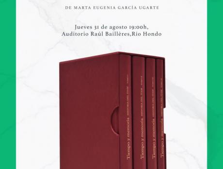 Presentación del libro: Tiempo y memoria